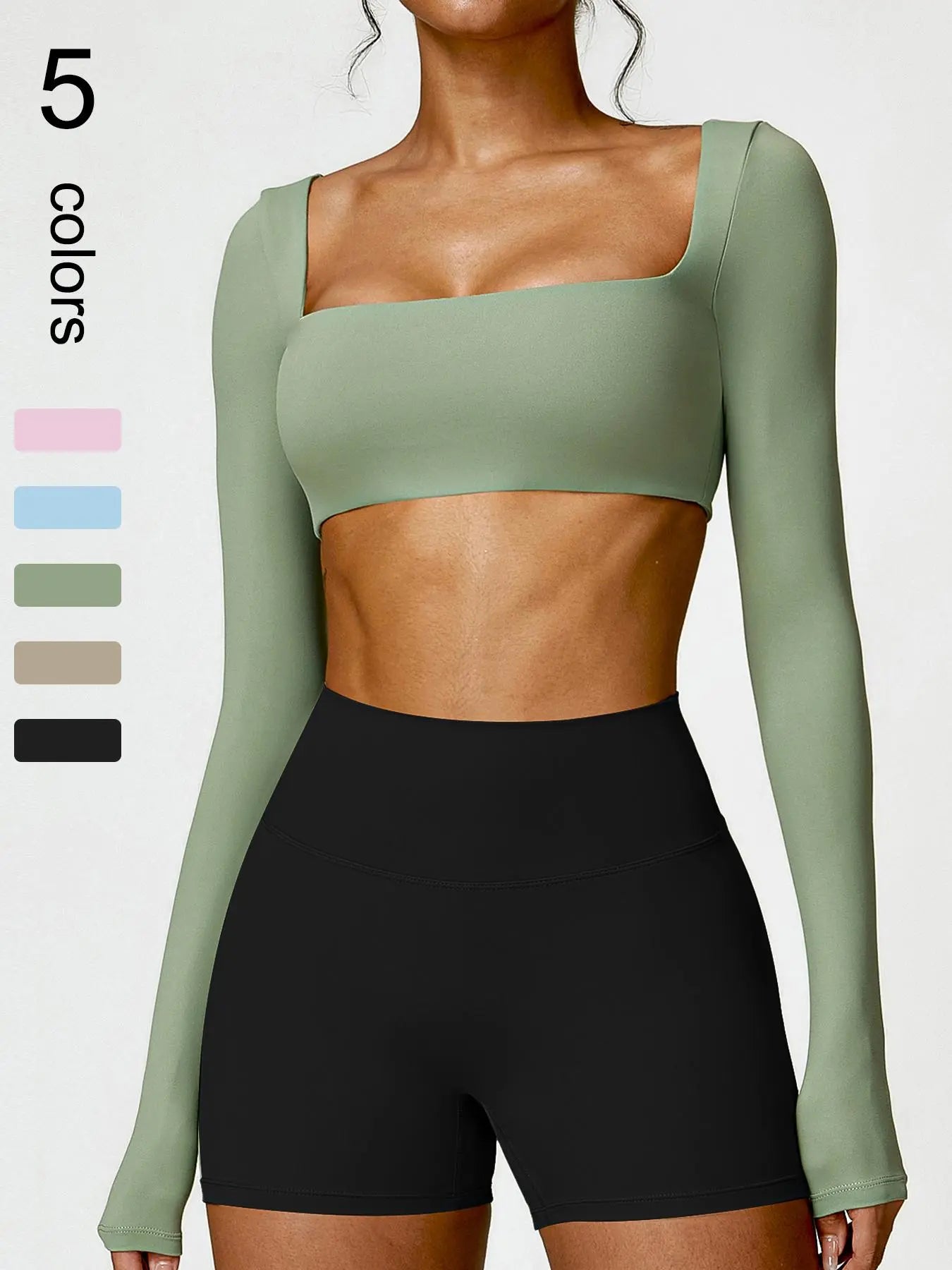 Sexy Yoga Shirts Long Sleeved Women'S Outdoor Running Fitness Wear T-Shirt Long Sleeved Yoga Shirt Gym Push up Workout Single Piece Top